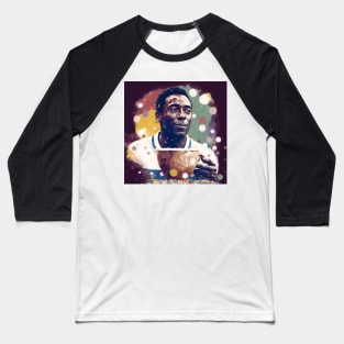 Pele holding the World Cup Baseball T-Shirt